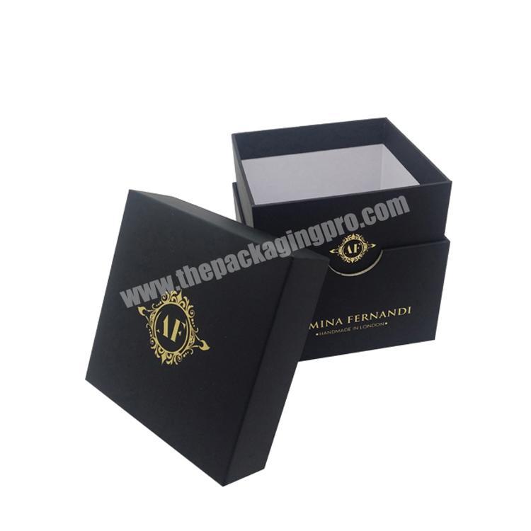 Luxury Custom Cardboard Packaging Candle Gift Sliding Box With Logo