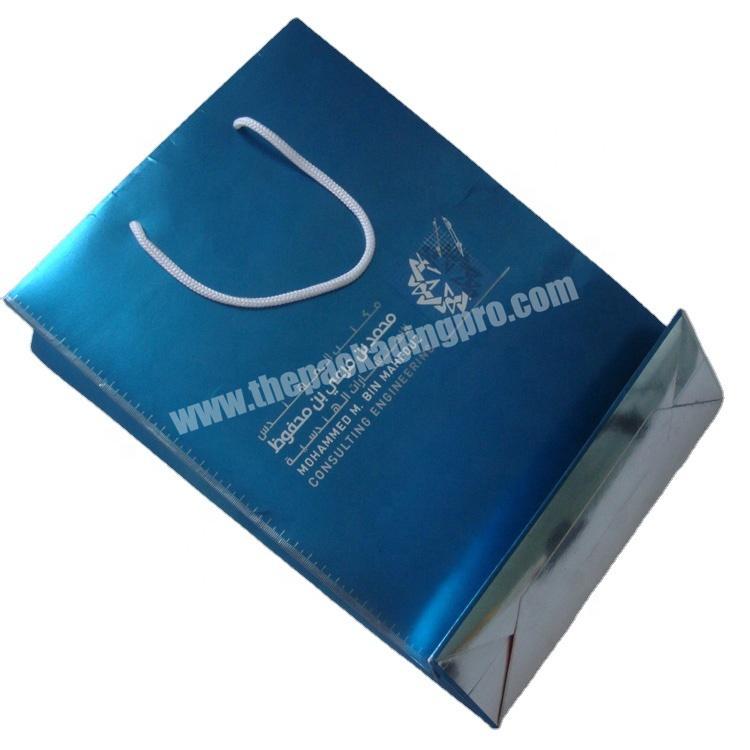 Luxury Custom Design Logo Paper Bag Craft Gift Shopping Packaging Paper Bag