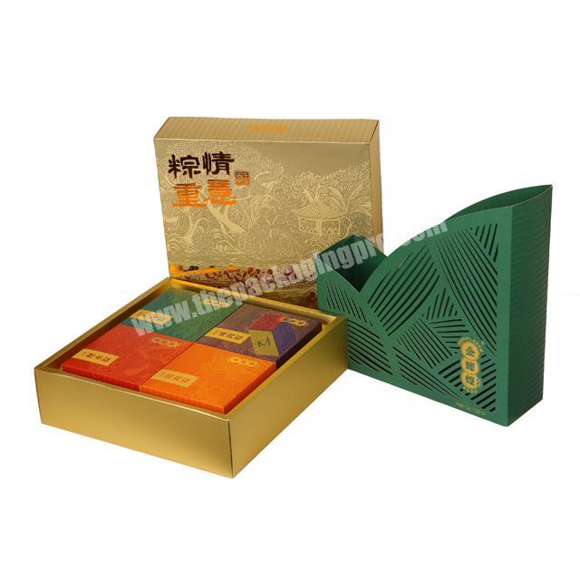 luxury custom dragon boat festival gift packaging boxes