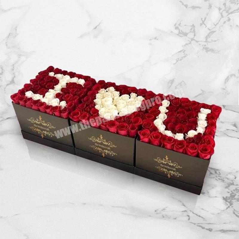 I Love You Flower Box for Flower Arrangements 