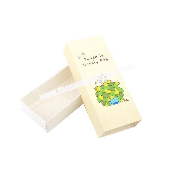 Luxury custom fancy design cardboard paper sock packaging box