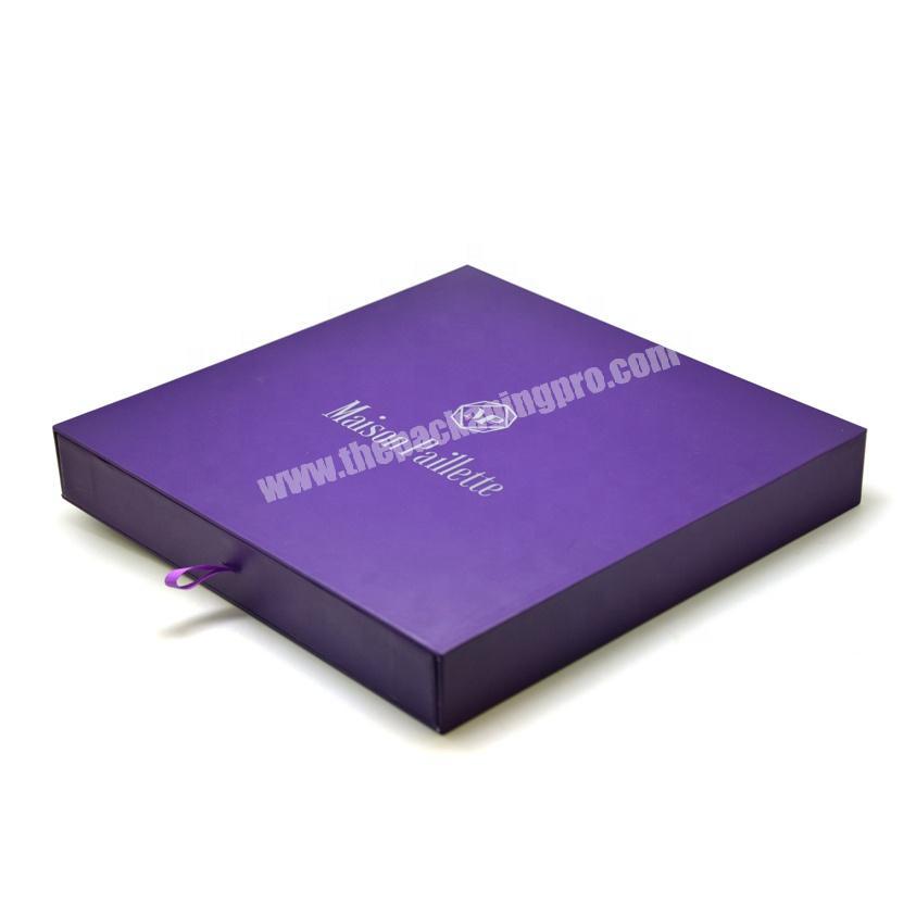 Luxury Custom Fancy Hot Stamping Logo Printed Matt Lamination Cardboard Gift Box