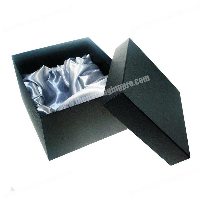 Luxury custom high quality crystal jewelry glass cup packaging box