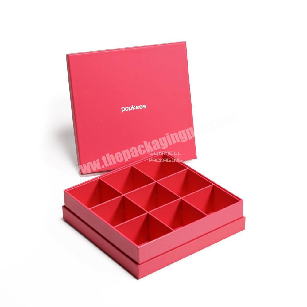 luxury custom lingerie box packaging base and lid with tray with compartment