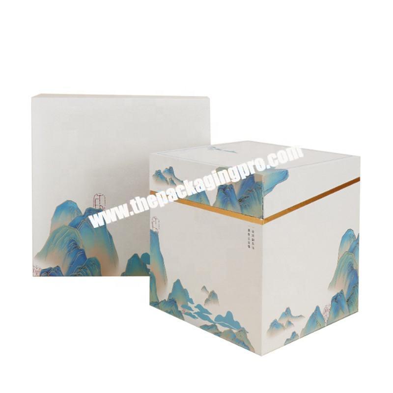 Luxury Custom Logo Printed Folding Foldable Gift Boxes Hat Packaging Rigid Paper Boxes Empty Paper Gift Box black