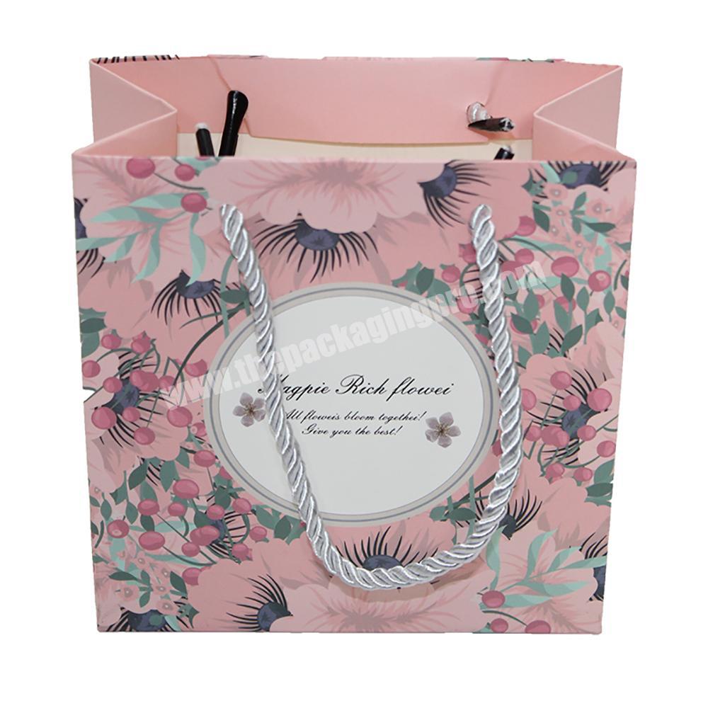 Luxury Custom Logo Printing Shopping Paper Bag Gift Packaging