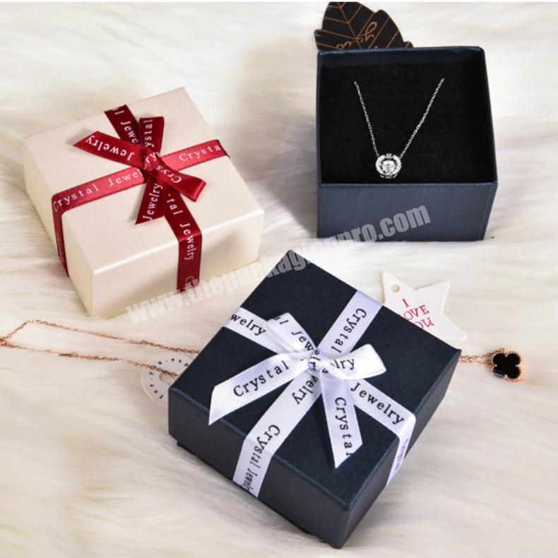 Luxury Custom Logo Velvet Jewellery Gift Boxes Packaging, Jewellery Gift Box Packing With Ribbon