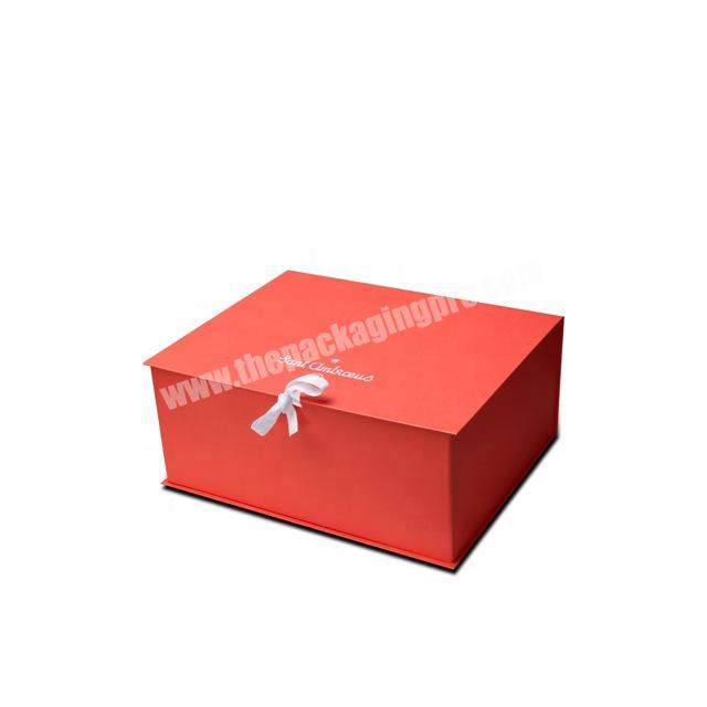 Luxury Custom Logo Wig Magnetic Closure Foldable Rigid Cardboard Paper Hair Extension Packaging Gift Box