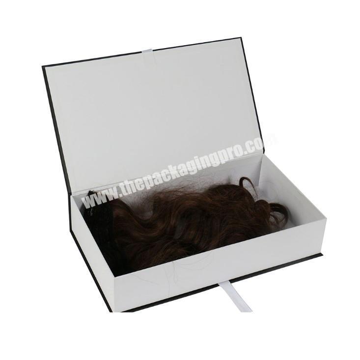 luxury custom logo wig packaging box wholesale wig packaging box