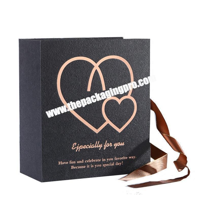 Luxury custom magnetic closure cardboard packaging paper gift box
