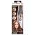 luxury custom matt black cosmetic hair bundle curler extension gift wig packaging box