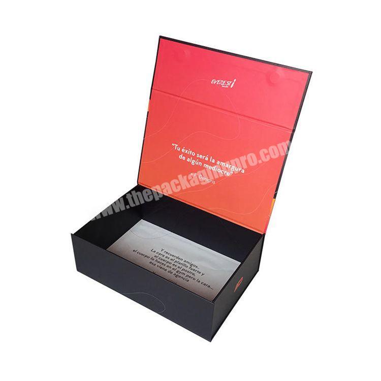 Luxury Custom Order Cosmetic Skin Care Packaging Box With Magnetic Closure Box