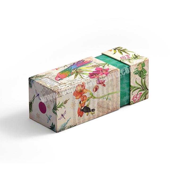 Luxury Custom packaging cardboard display wine gift silk scarf box with lid