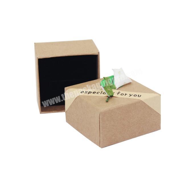 Luxury Custom Packaging Jewelry Box , Special Paper Box For Ring Packaging