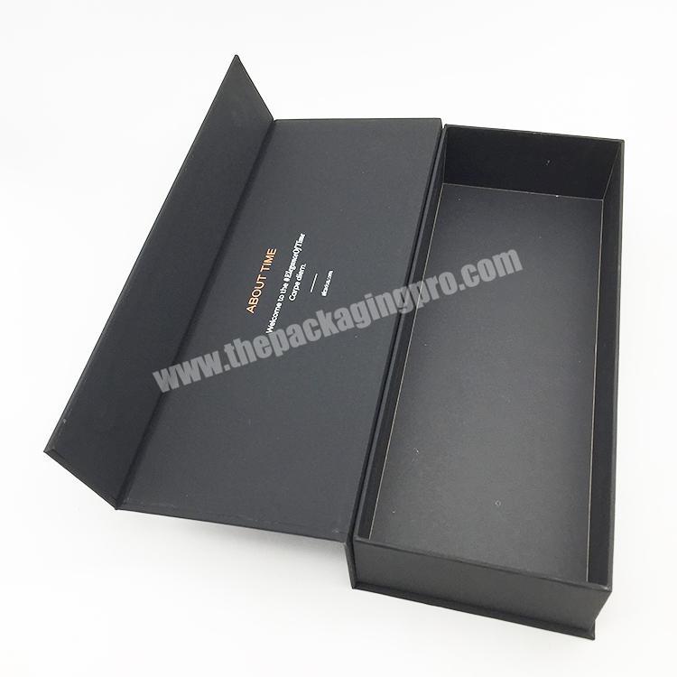 Luxury custom paper cardboard watch packaging box
