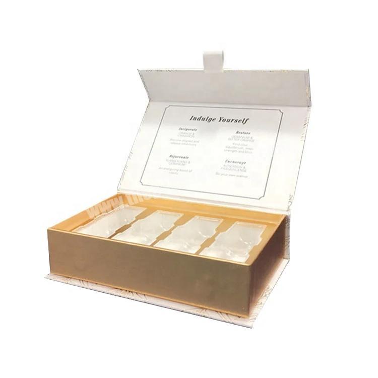 Luxury Custom Paper Gift Set packaging Cosmetic Box for skincare