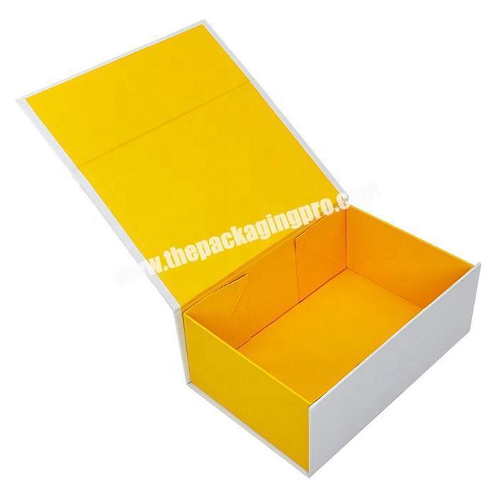 Luxury custom paper packaging t shirt gift box with oem service
