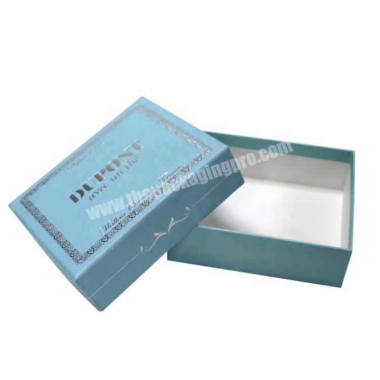 Luxury Custom Printed Lid And Base Cardboard Candy Gift Paper Box packaging box with silver foil