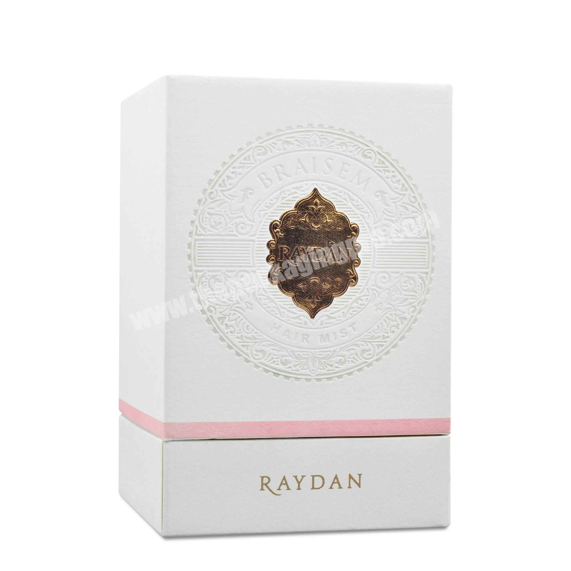 Luxury custom printed paper cardboard makeup cosmetic packaging perfume gift box