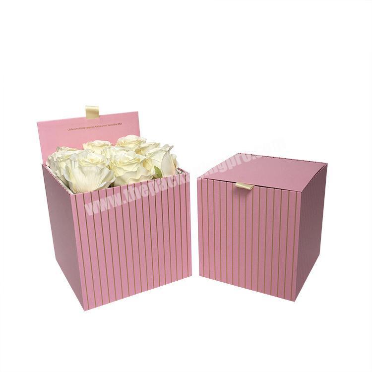 Luxury Custom Printing  Cardboard Box Flower