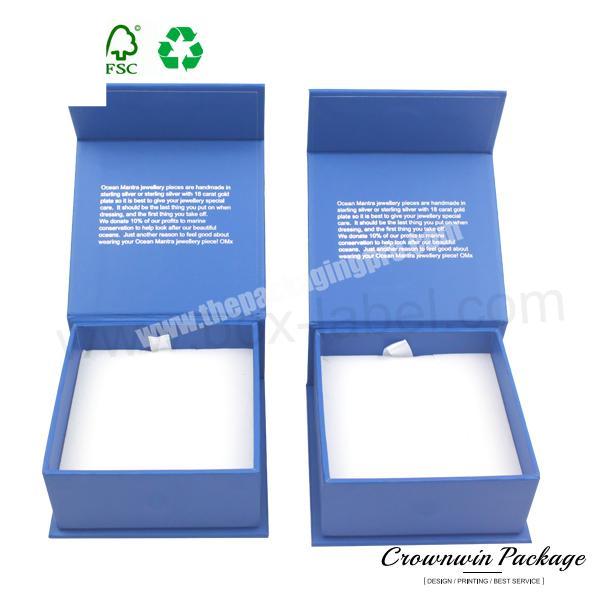 Luxury Custom Ring Jewelry Gift Box Foam Insert