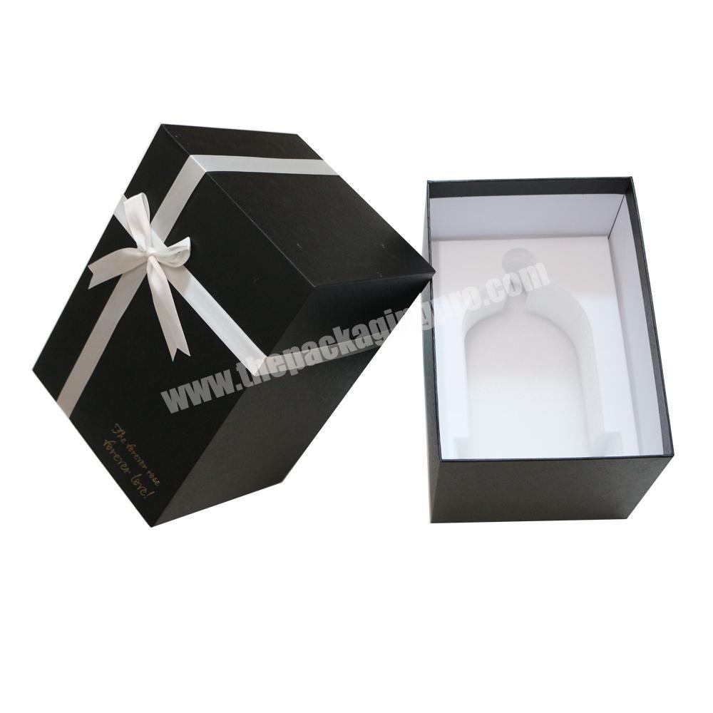 Luxury Custom Silver Logo Cosmetic Gift Box Packaging Perfume box