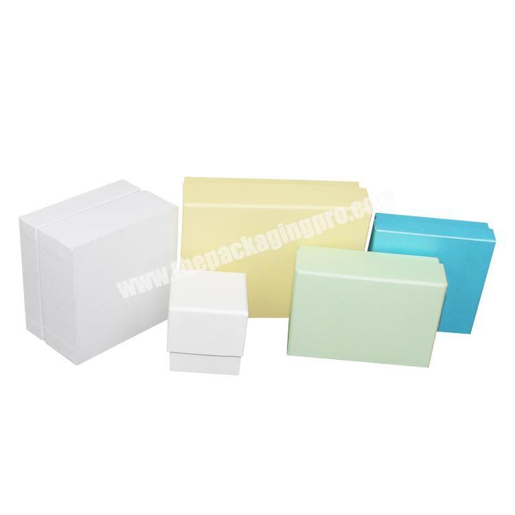 Luxury custom square cardboard gift box lids and high gloss cardboard boxes packaging
