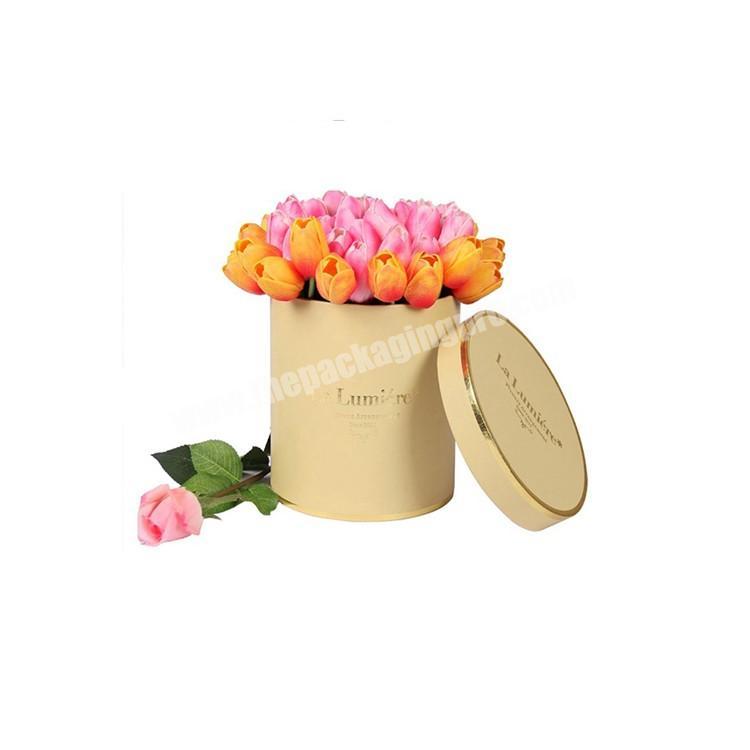 Luxury Custom Square Round Florist Rose Flower Gift Packaging Box