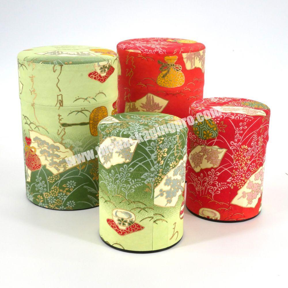 Luxury custom tea paper tube packaging