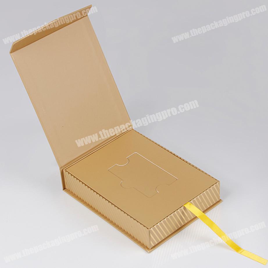 luxury custom weeding magnetic paper cardboard gift box