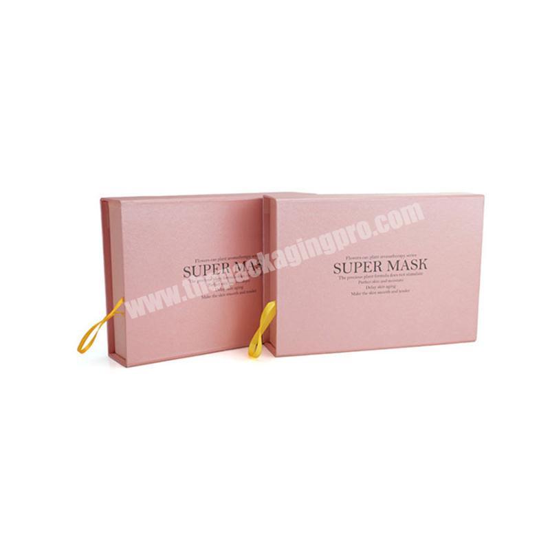 luxury customized paper packaging for cosmetics