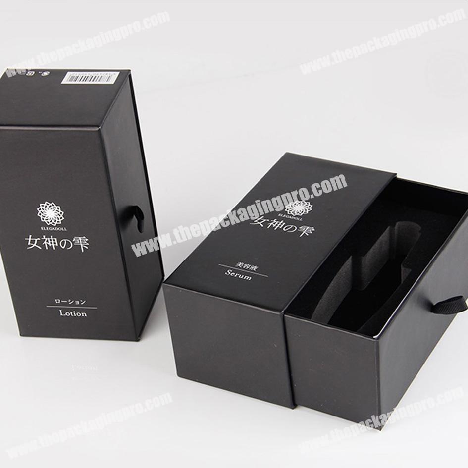 Luxury design extra large cardboard liquor gift boxes pull out