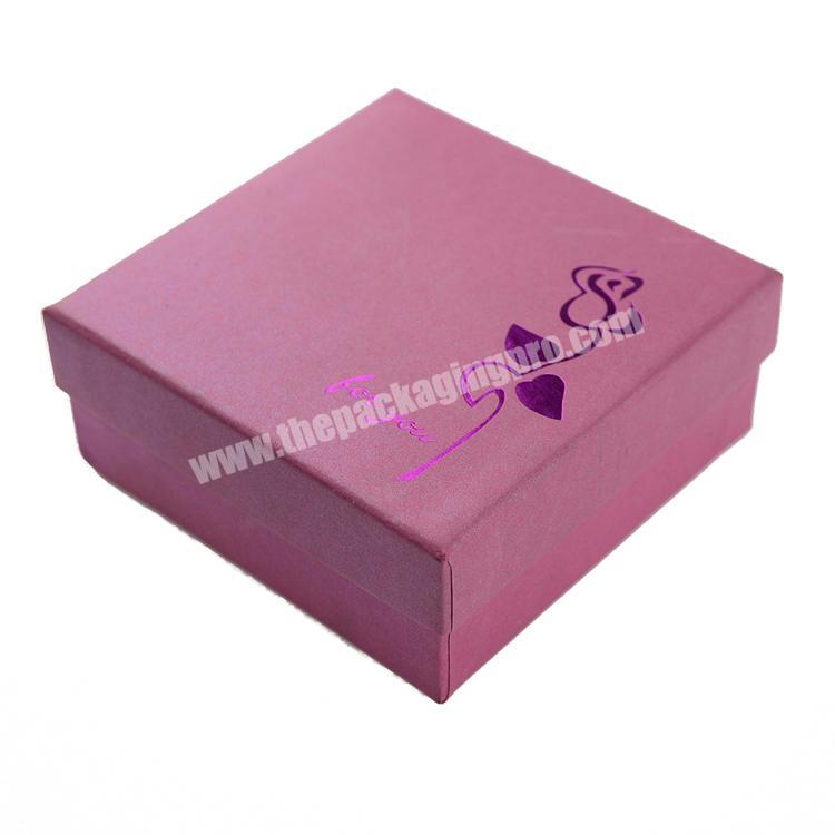 Luxury Design Eyelash Packaging Pink With Custom Printing