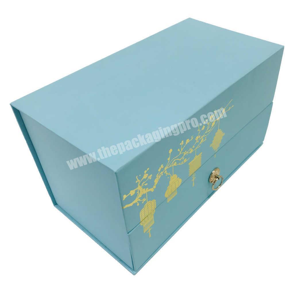 Luxury Design Paper Box Drawer Type With Magnetic Closure