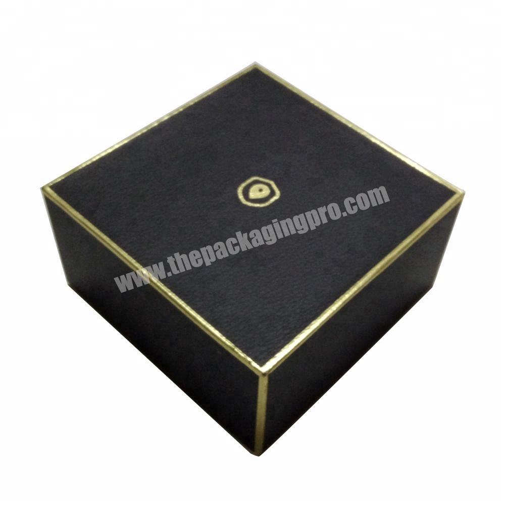 Luxury display custom display packaging black cardboard gift box