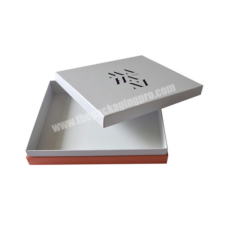 Luxury eco friendly paper clothing T shirt box packaging