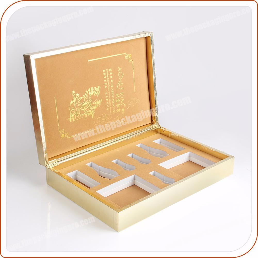 luxury elegant fancy cosmetic display packaging paper box