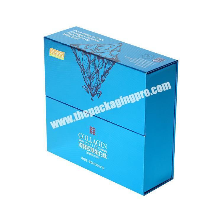 Luxury embossing Christmas custom with logo small jewelry boxes packaging box