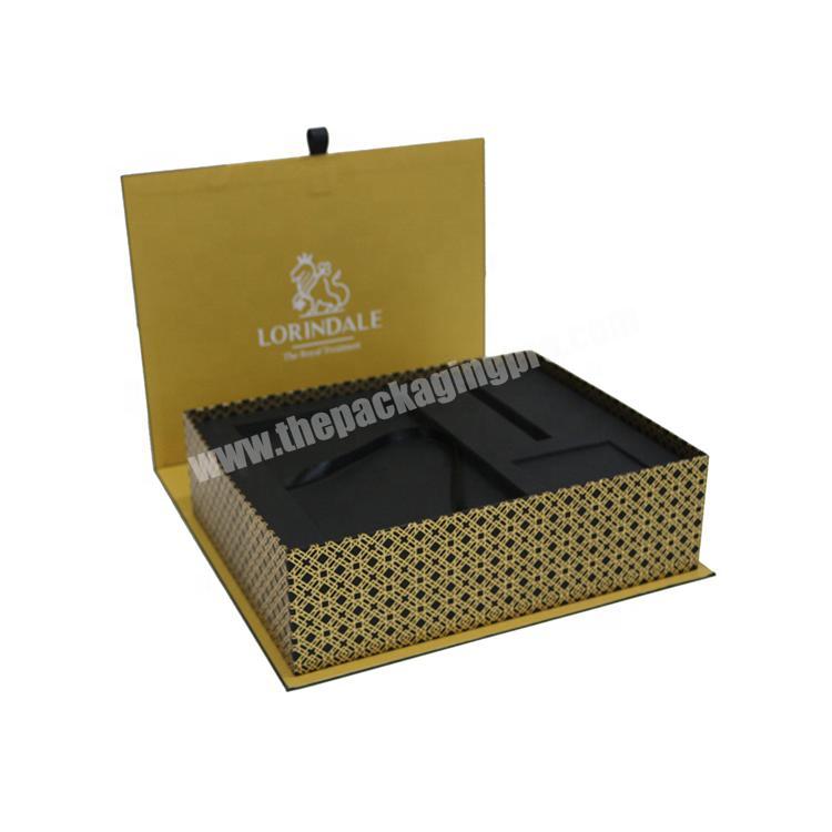 Luxury environmentally friendly candle packaging boxes custom logo