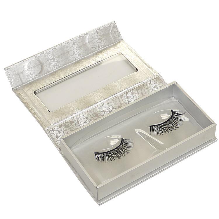 Luxury Eyelash Packaging Paper Box With Magnetic And Mirror
