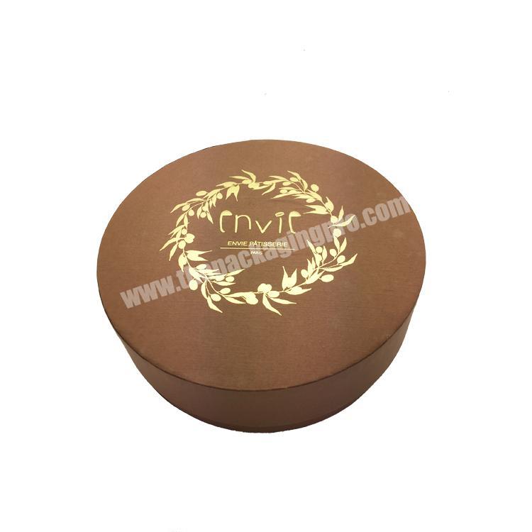 Luxury Factory Custom Logo Paper Round Flower Gift Hat Box