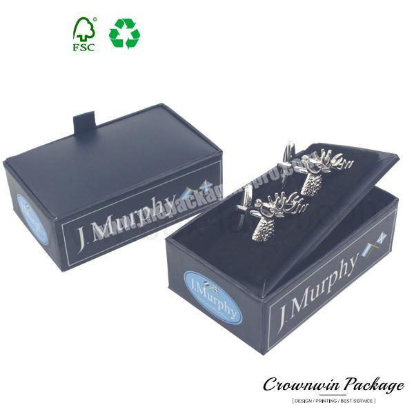 Luxury Fashion High Quality Jewelry Package For Cufflink Gift Box Packaging