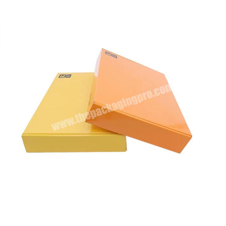 Luxury foldable corrugated mailer paper boxes for shoe