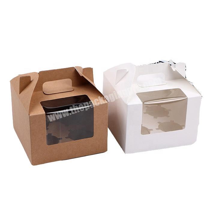 Luxury Folding Kraft Paper Box Gift Packaging Mailing Cake Box