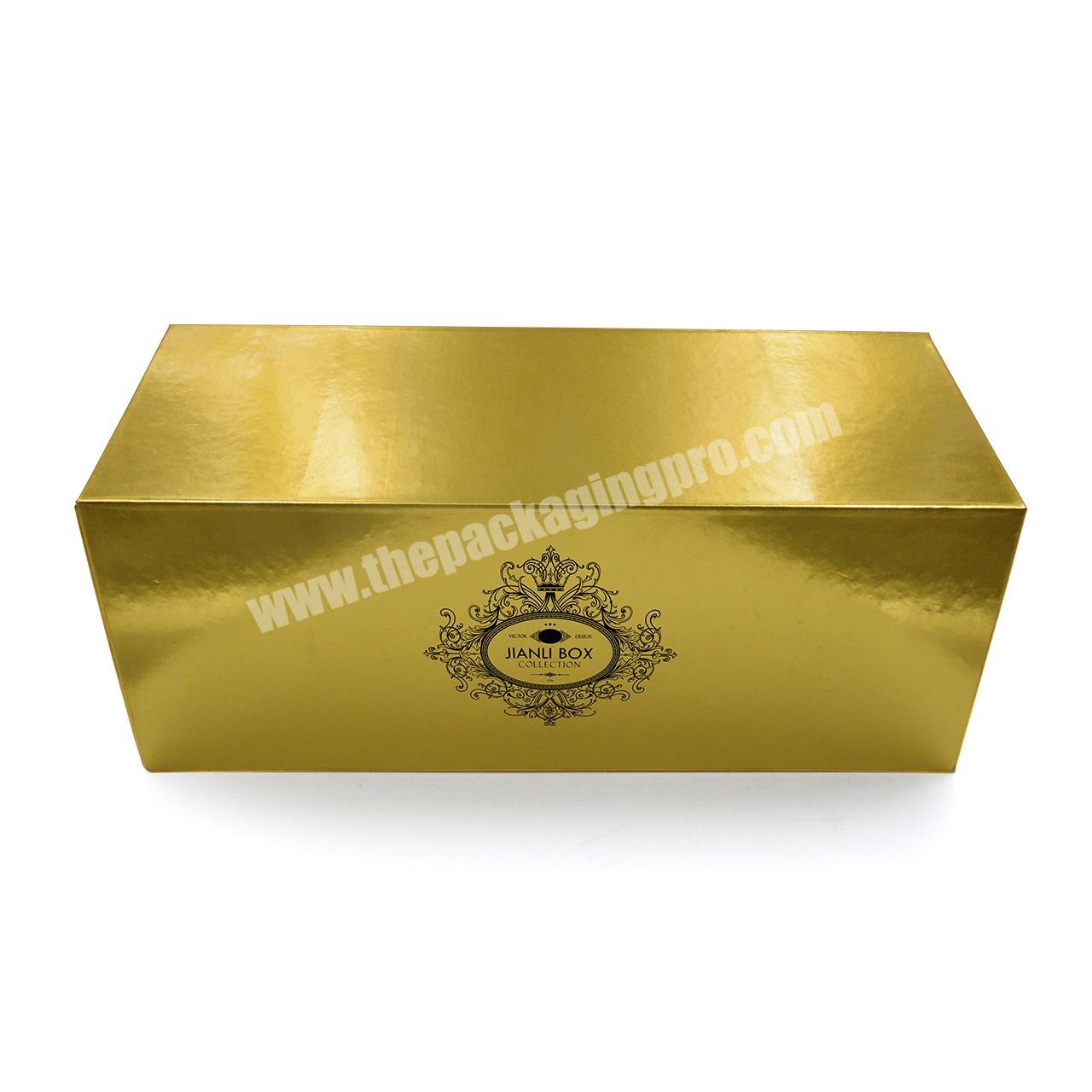 luxury furious gold packaging gift box