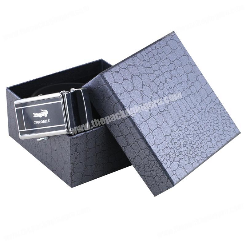 Luxury gift custom belt storage packaging box
