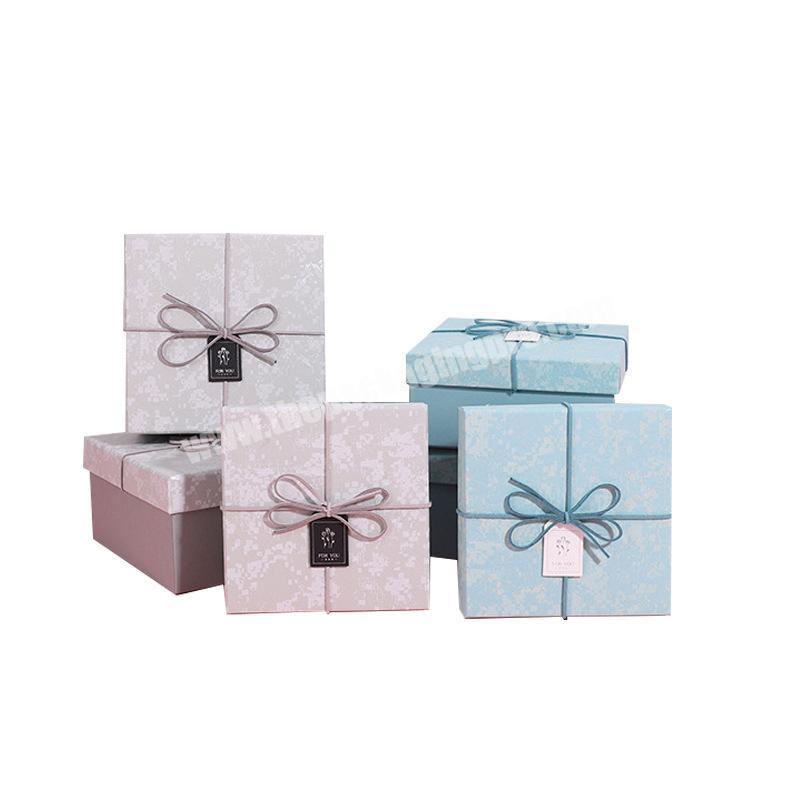 Luxury gift packaging box paper jewelry gift boxes necklace Jewelry gift box