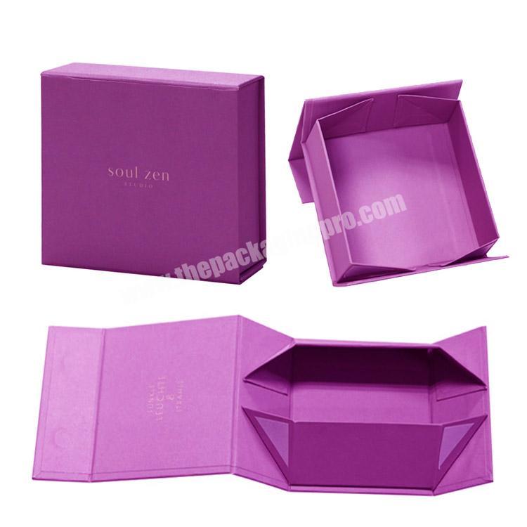 Luxury gift packaging folding box