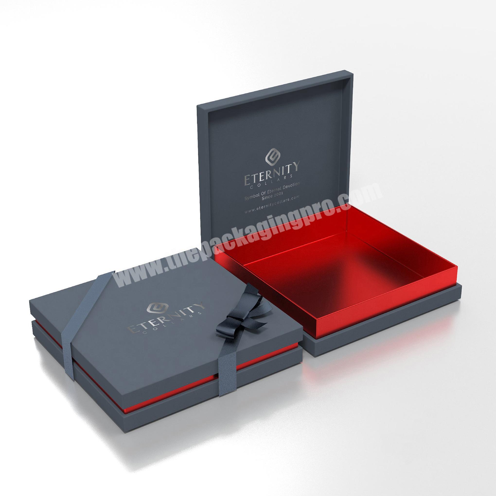Luxury gift paper packaging box lid and tray box,new beautiful design packaging box