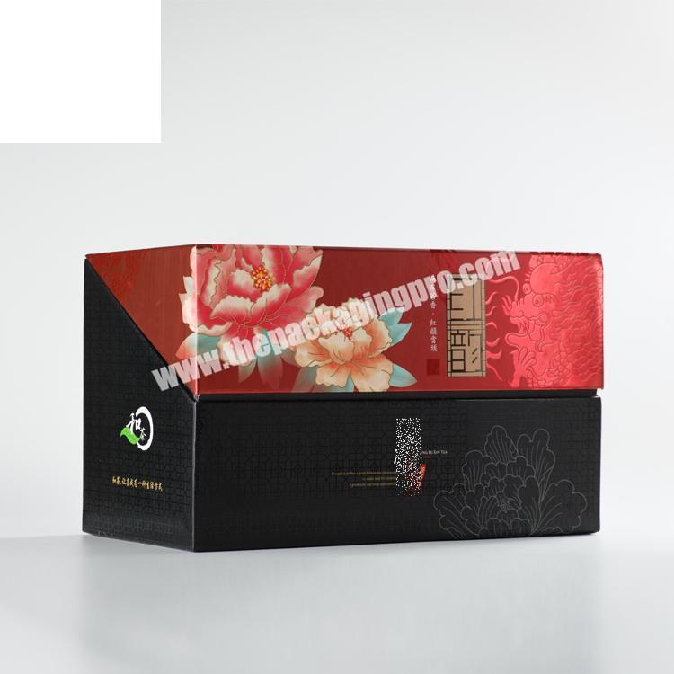 Luxury giift paper packaging box for tea